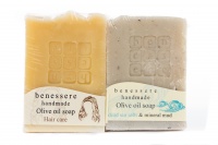 ΒENESSERE-Natural soap set for face and hair care
