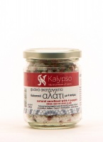 Natural sea salt with 4 peppers 200 gr