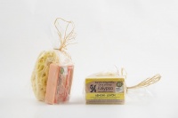Natural bath sponge-Olive oil soap